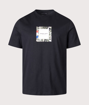 Adored Box Logo T-Shirt in Black | 100% Cotton | Marshall Artist | Shot at EQVVS | Front shot 