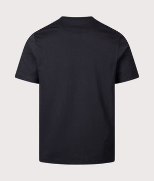 Adored Box Logo T-Shirt in Black | 100% Cotton | Marshall Artist | Shot at EQVVS |  Back shot 