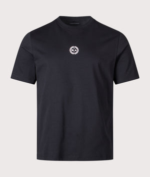 Karma T-Shirt in Black | 100% Cotton | Marshall Artist | Shot at EQVVS | Front shot 