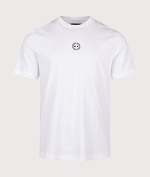Karma T-Shirt in White. 100% Cotton | Marshall Artist | EQVVS | Front shot 