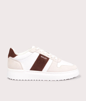 Hoxton Lite Trainers in Brown Tab | Mallet | EQVVS | Side shot 