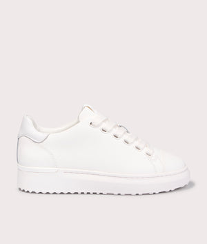 GRFTR LTC Trainers in White Leather | Mallet | EQVVS | Side shot 