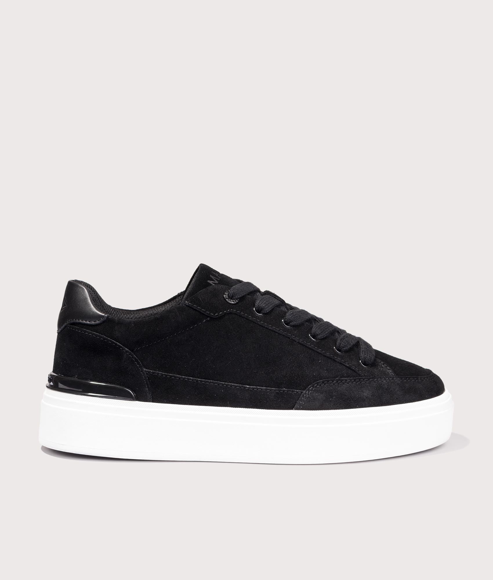 Lansbury Trainers in Black | Mallet | EQVVS | Side shot 