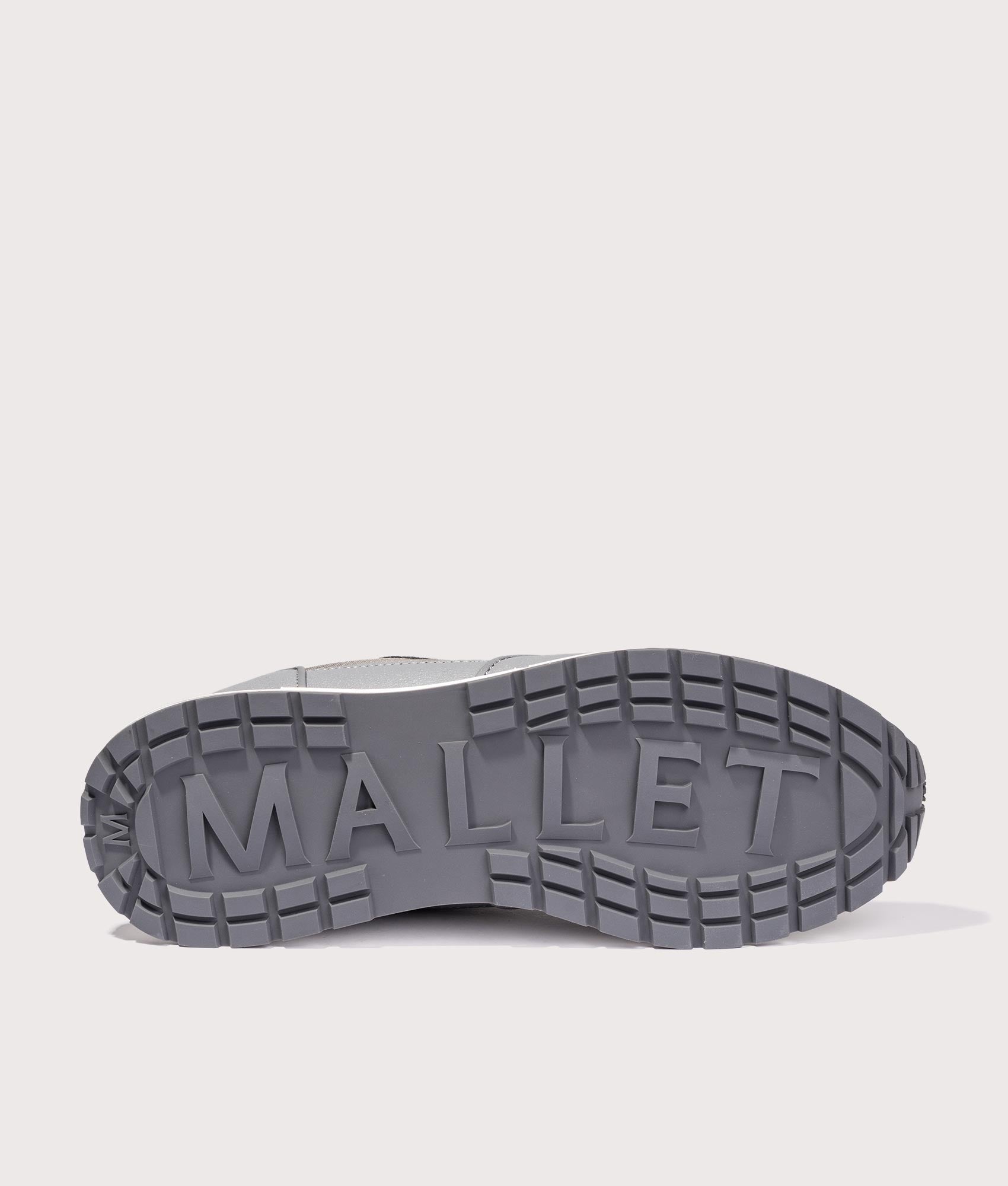 Popham Lite Trainers in Ballistic Grey | Mallet | EQVVS | Sole shot 