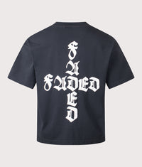 Gothic T-Shirt: 107 Washed Black 