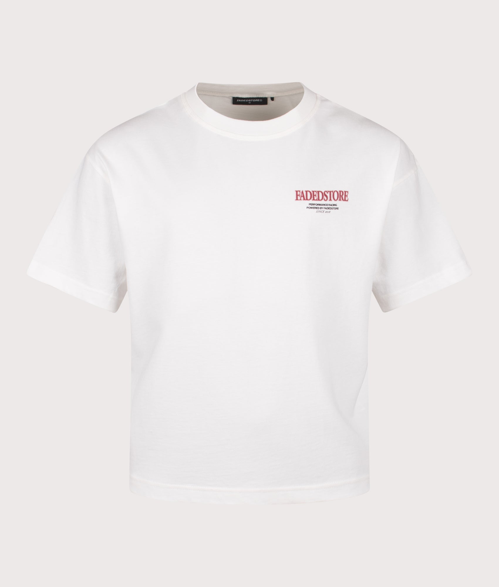 FADED Alpine Tour T-Shirt in White at EQVVS Menswear. Front shot.