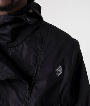 A-COLD-WALL Cargo Storm Jacket in onyx Detail shot at EQVVS