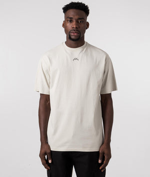 A Cold Wall Essential T-Shirt in Bone White, 100% Cotton Front Model Shot at EQVVS