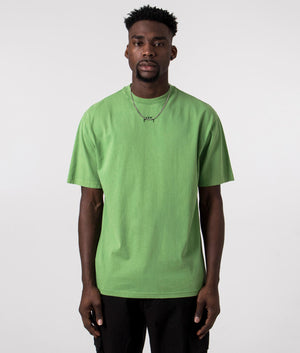 A-COLD-WALL Essential T-Shirt in volt green front shot at EQVVS