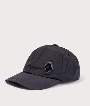 A-COLD-WALL* Diamond Cap in Onyx Black Angle Shot at EQVVS