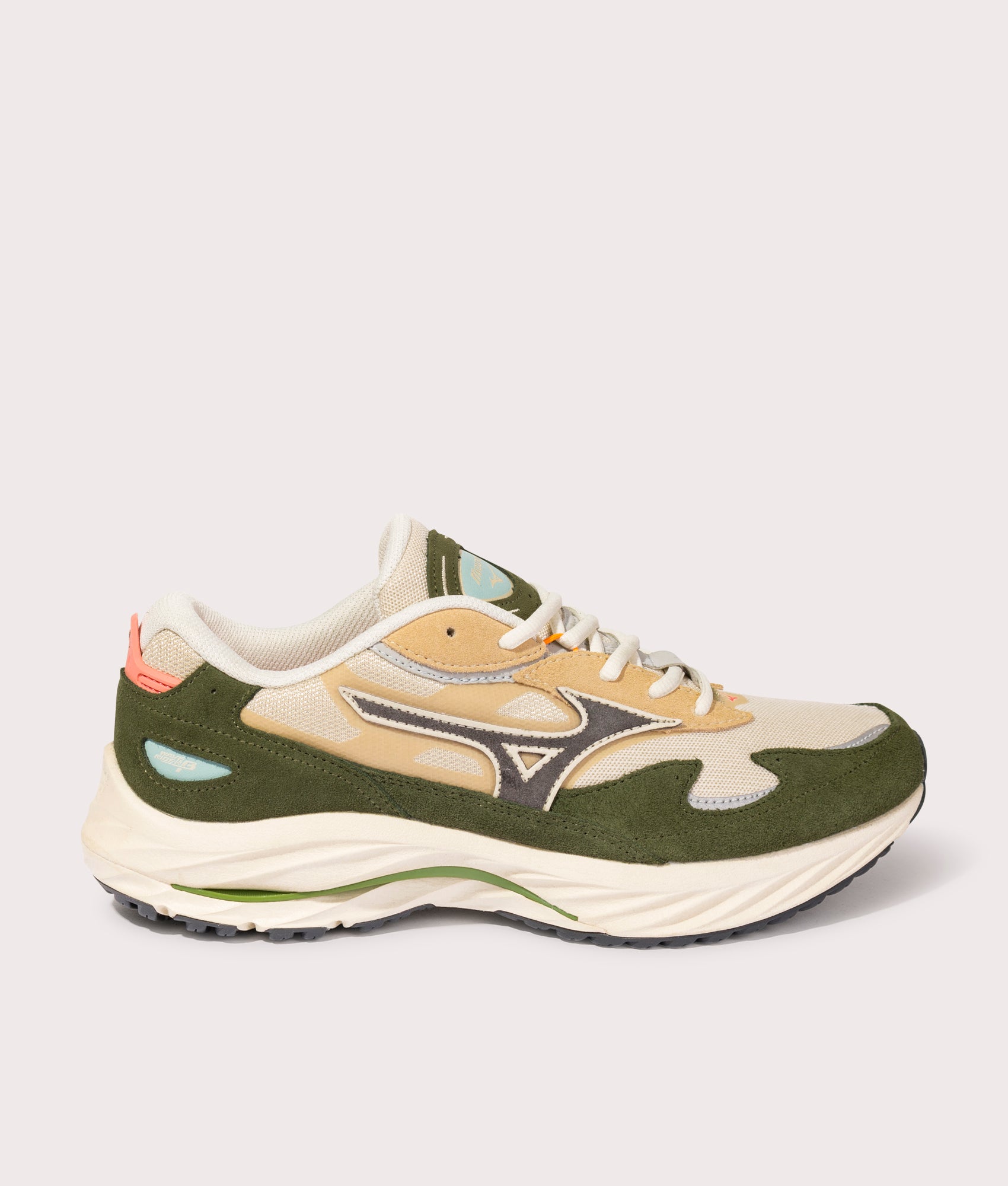 Wave-Rider-Beta-Sneakers-Sand/D-Shadow/Rifle-Green-Mizuno-EQVVS