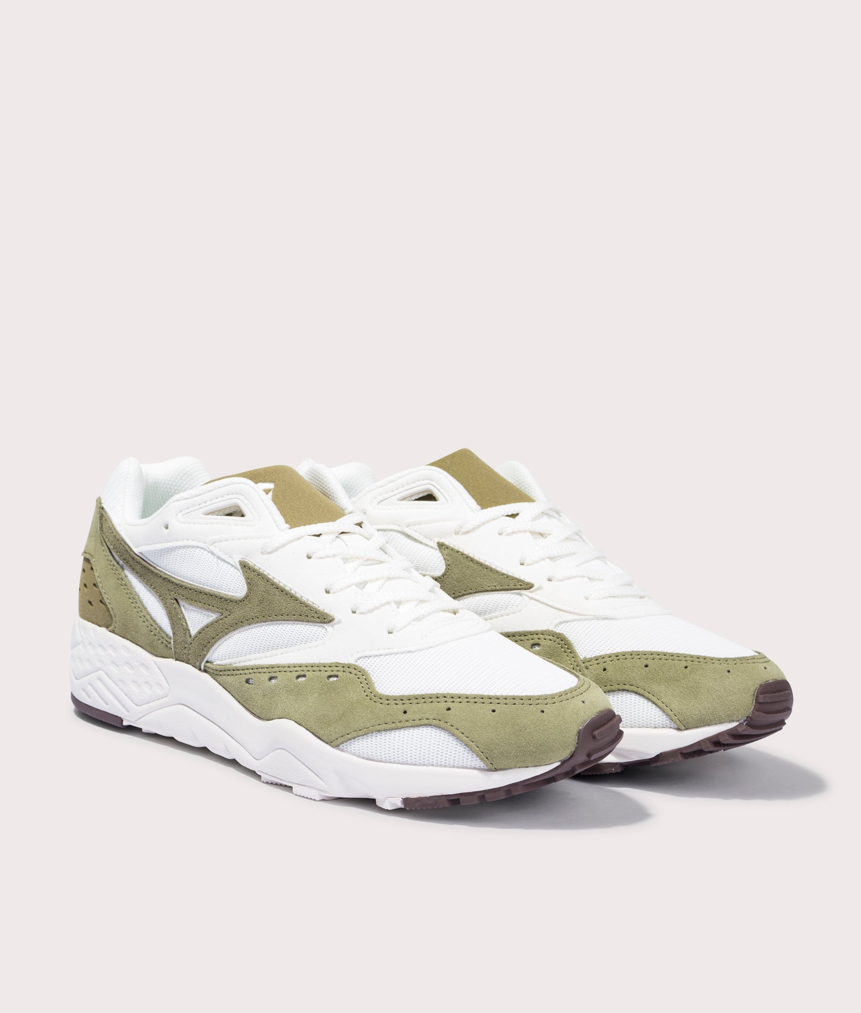 Contender Sneakers Green Mizuno EQVVS Angle