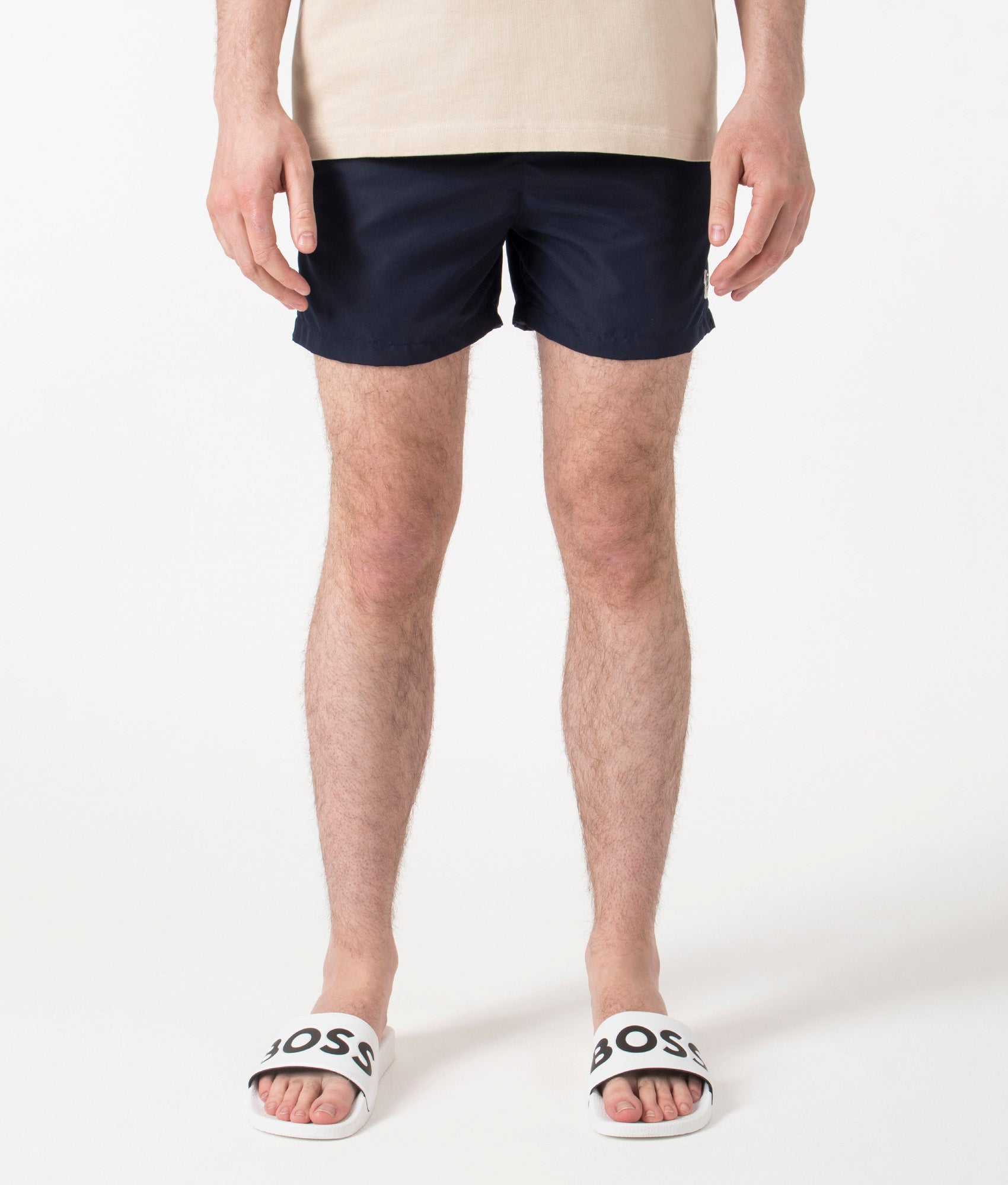 PS Paul Smith PS Zebra Swimshort in Navy. Shot at EQVVS. Front shot
