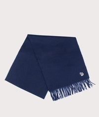 PS Zebra Scarf: 47 Navy 