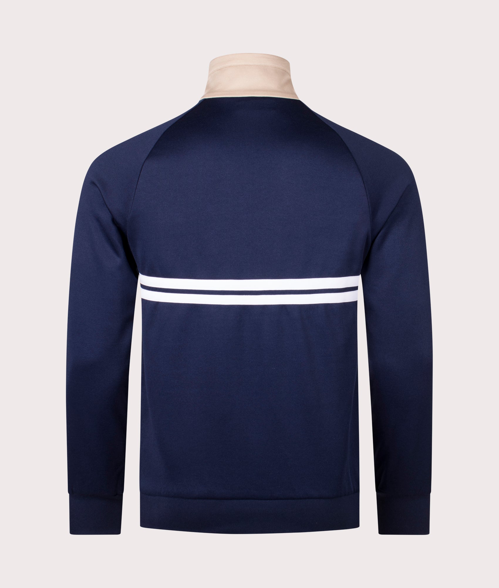 Dallas Track Top in Maritime Blue by Sergio Tacchini. EQVVS Back Angle Shot.