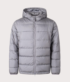 Pretty Green Cyclone Quilted Jacket in Grey at EQVVS