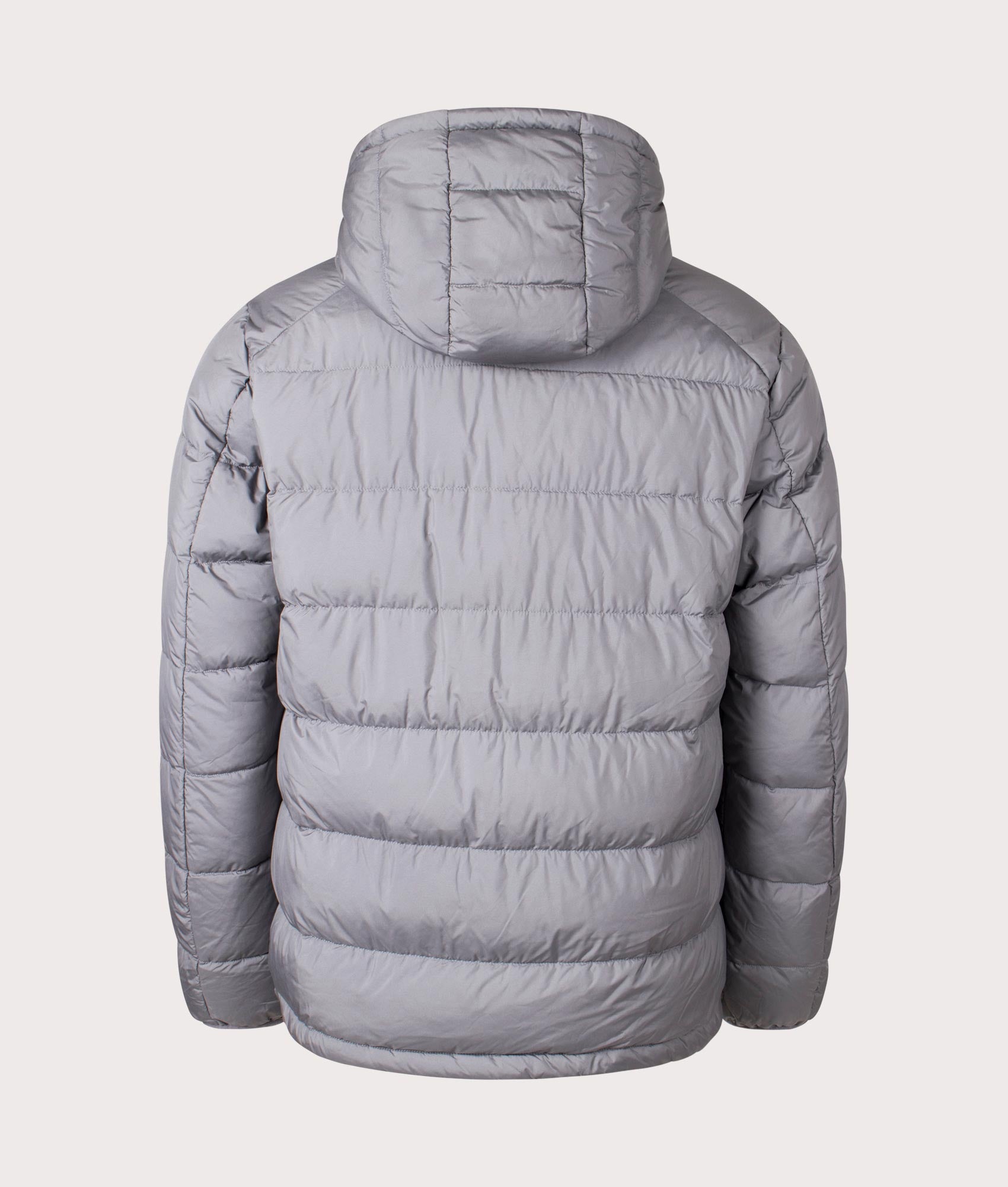 Pretty Green Cyclone Quilted Jacket in Grey at EQVVS