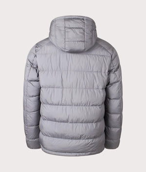 Pretty Green Cyclone Quilted Jacket in Grey at EQVVS