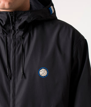 Hollen Colour Block Windbreaker Black Pretty Green EQVVS