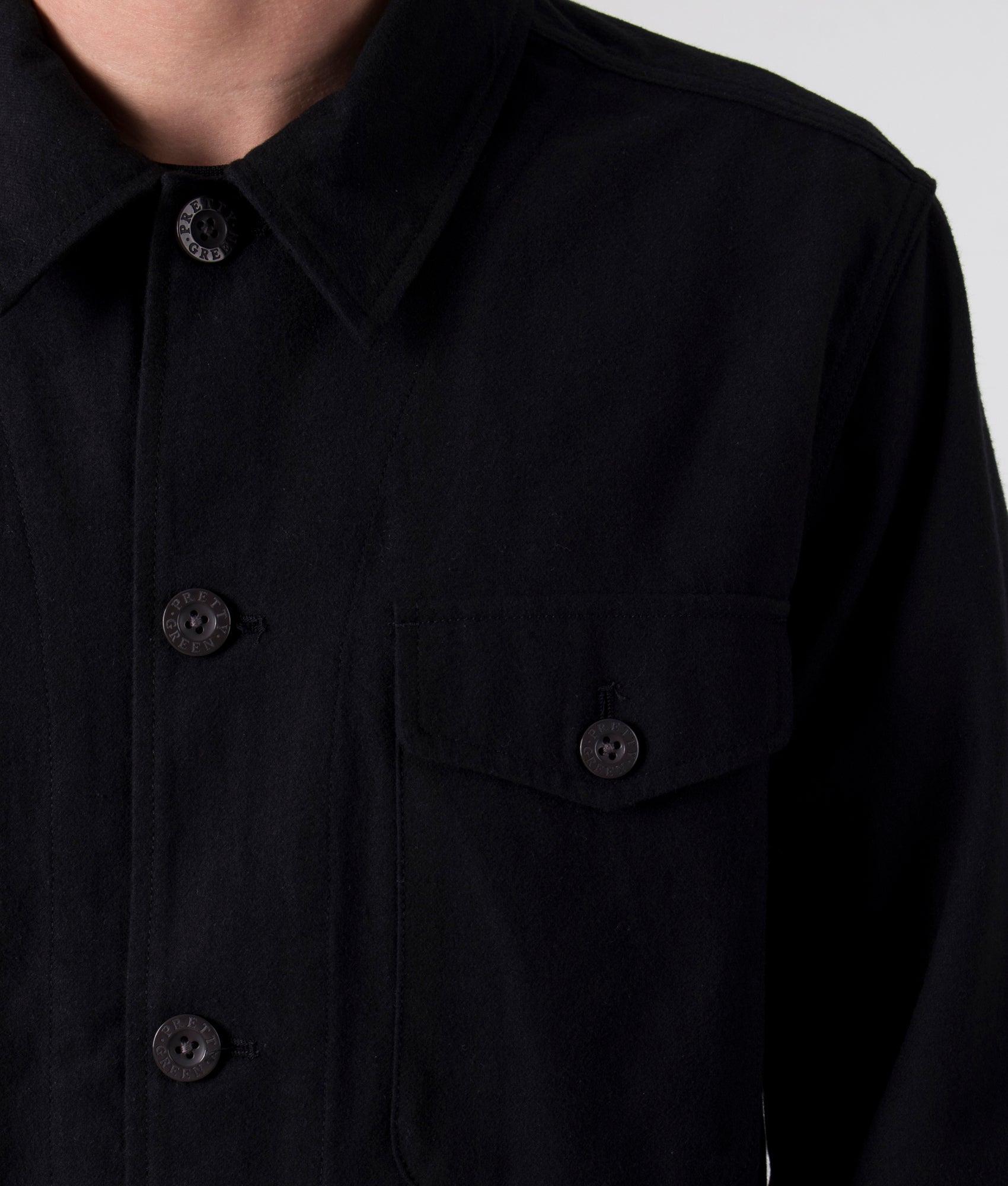 Fairford-Plain-Overshirt-Black-Pretty-Green-EQVVS