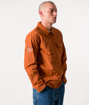 Ridley-Overshirt-Orange-Pretty-Green-EQVVS