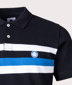 Slim-Fit-Hollen-Chest-Stripe-Polo-Shirt-Black-Pretty-Green-EQVVS