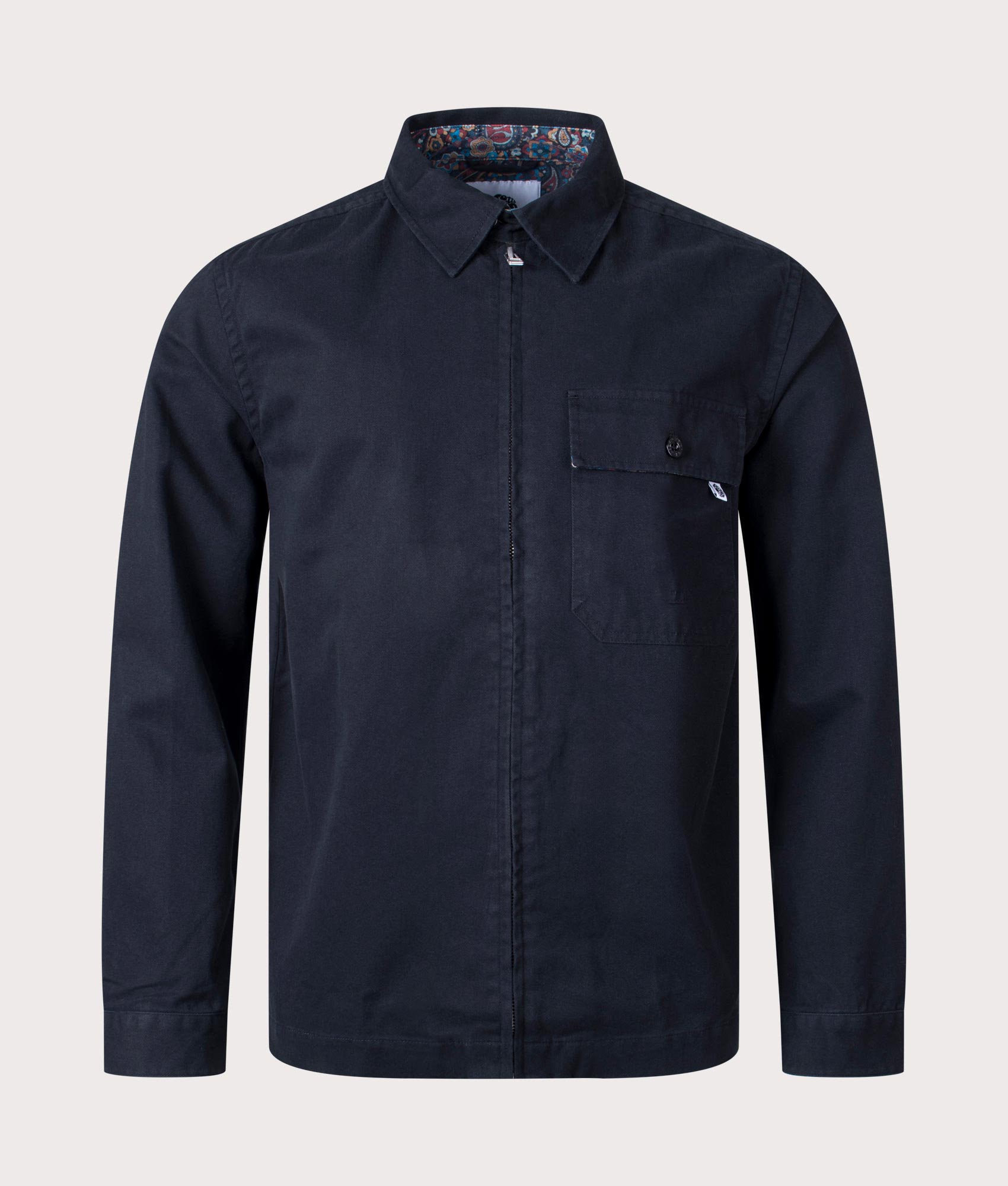 Wonderwall Paisley Zip Overshirt