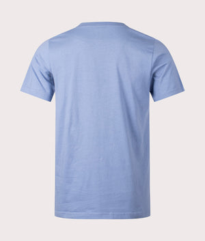 Gillespie Logo T-Shirt in Paisley blue by Pretty green Back shot at EQVVS