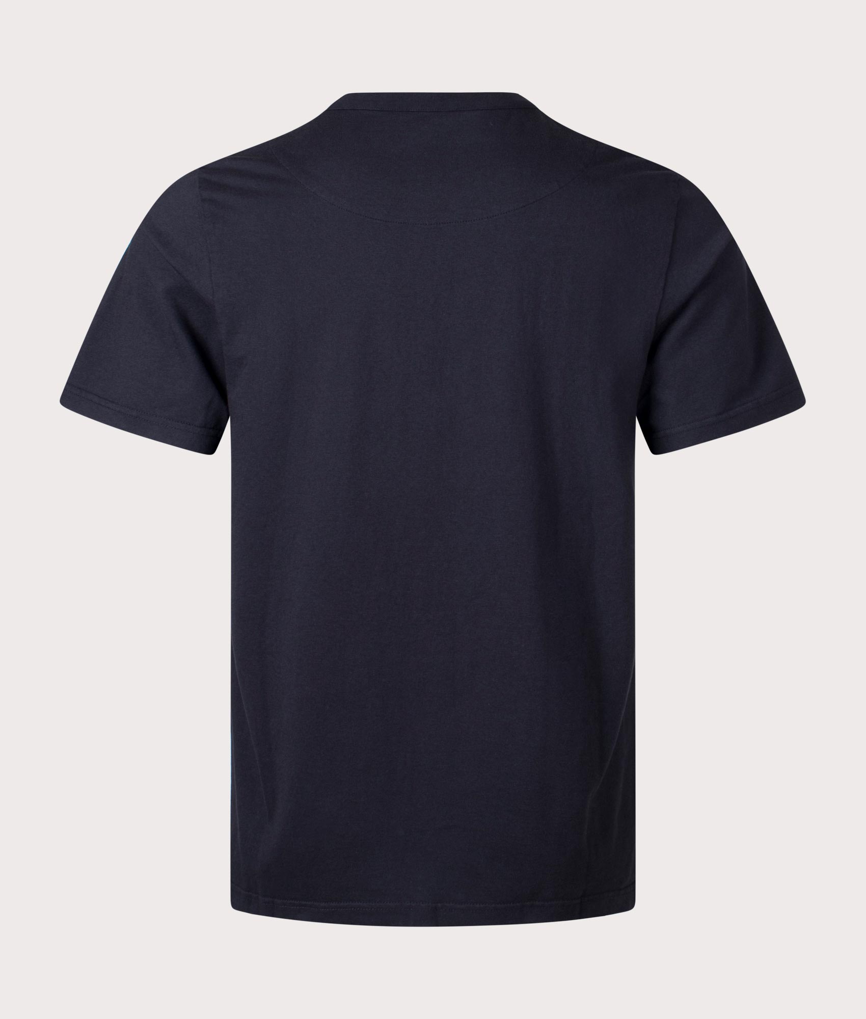 Pretty Green Mystic Paisley Logo T-Shirt  in Black Back Shot EQVVS