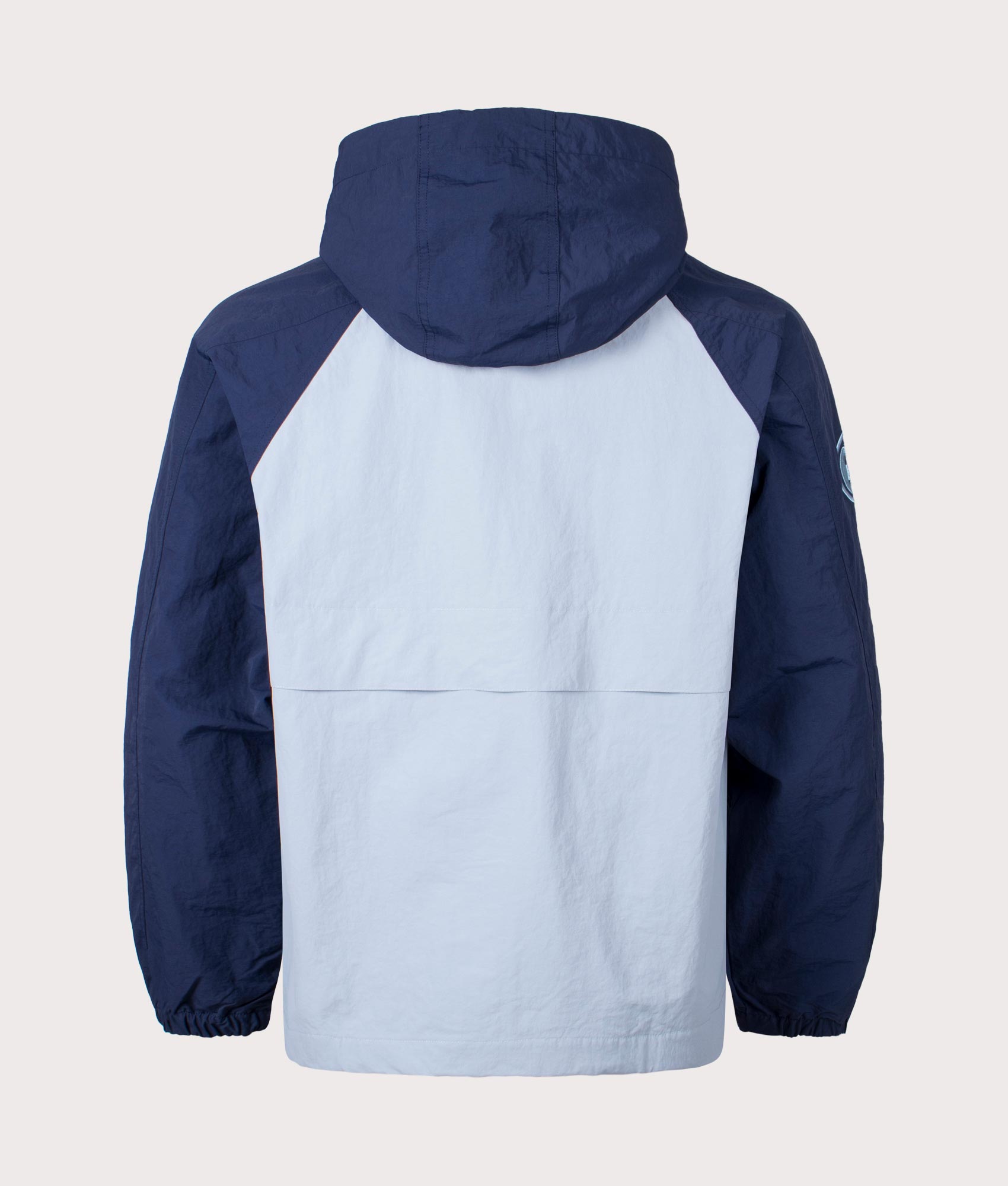 Pretty Green Prestleigh Colourblock Jacket in Blue Back Shot EQVVS