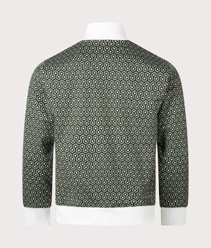 Shining Geometric Track Top Green | Pretty Green | EQVVS