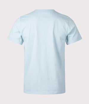 Pretty Green Prestleigh Chest Stripe T-Shirt in Blue Back Shot EQVVS