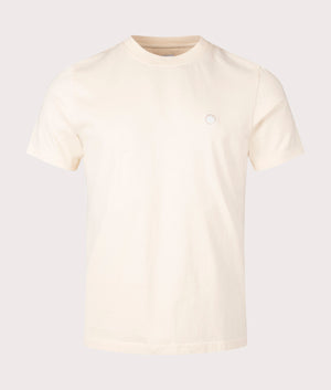 Pretty Green Mitchell T-Shirt in Beige Front Shot EQVVS