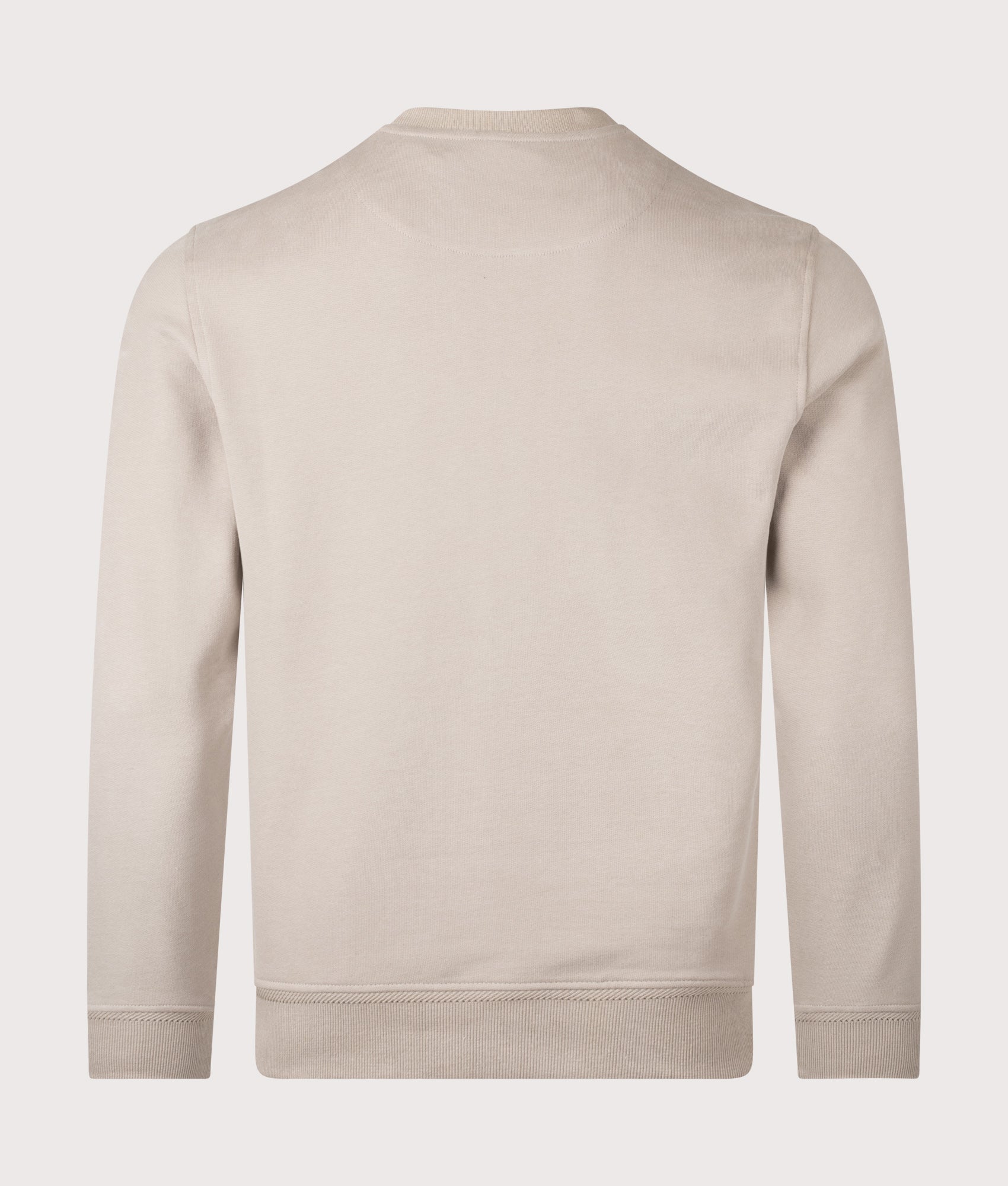 Belstaff Sweatshirt in Dark Sand at EQVVS Menswear. Back shot.