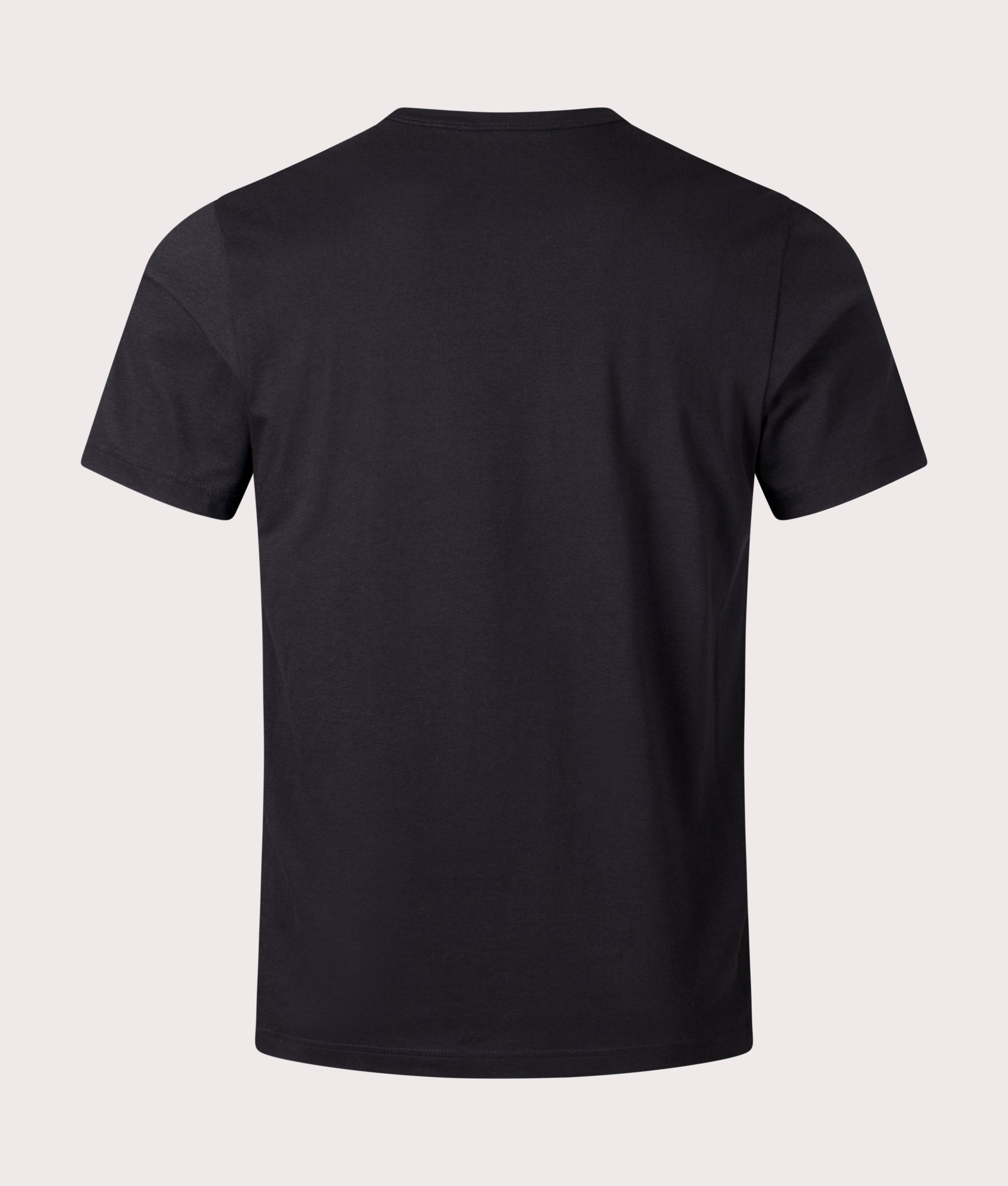 Belstaff Phoenix T-Shirt in Black. EQVVS Back Angle Shot.