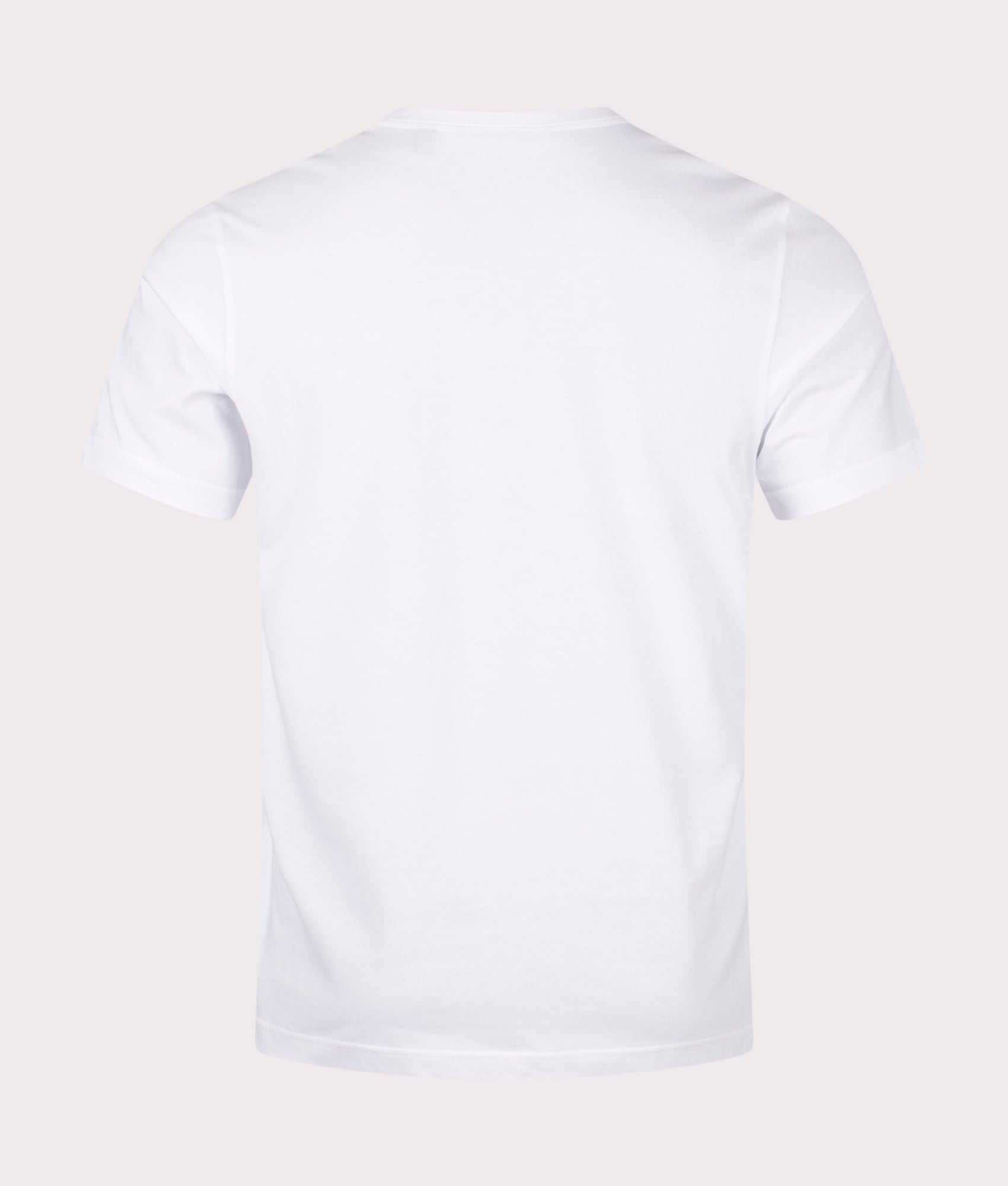 Belstaff Phoenix T-Shirt in White. EQVVS Back Angle Shot.