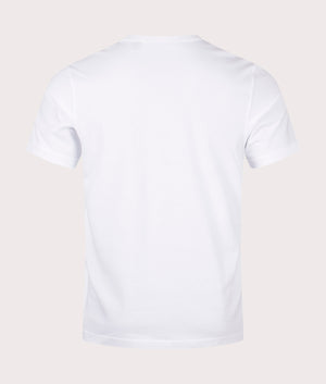 Belstaff Phoenix T-Shirt in White. EQVVS Back Angle Shot.