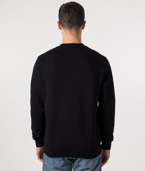  Belstaff-Signature-Crewneck-Sweatshirt-Black/Off-White-Belstaff-EQVVS-Back-Model-Shot