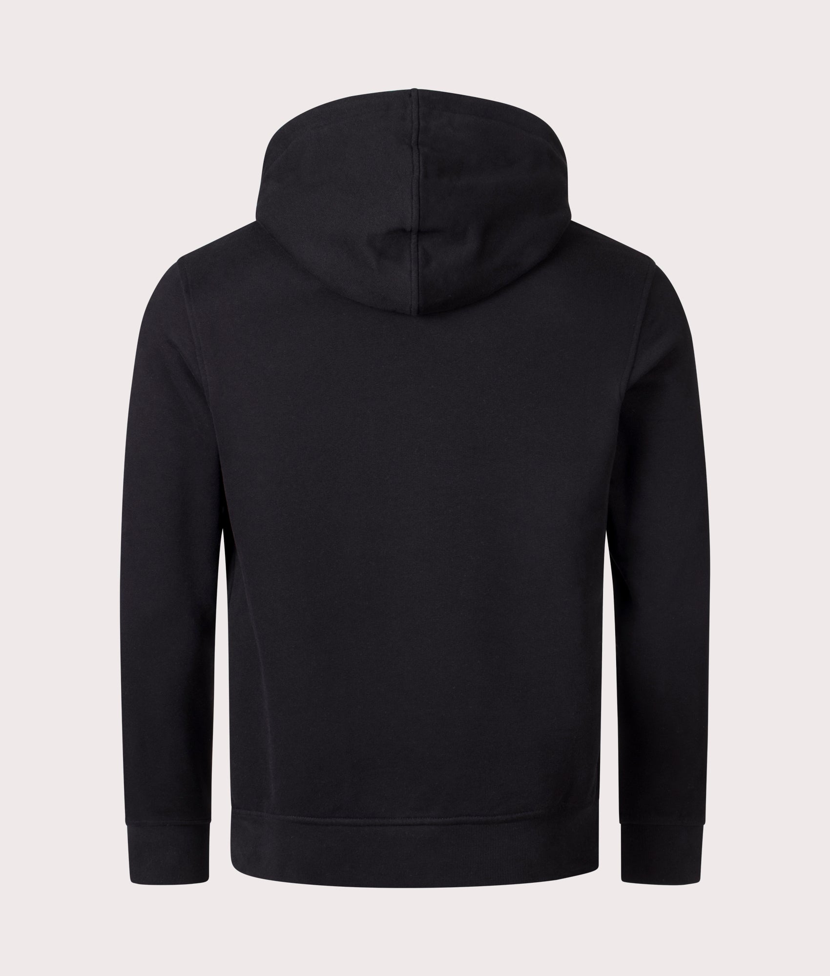 Belstaff Signature Hoodie in Black. EQVVS Back Angle Shot.