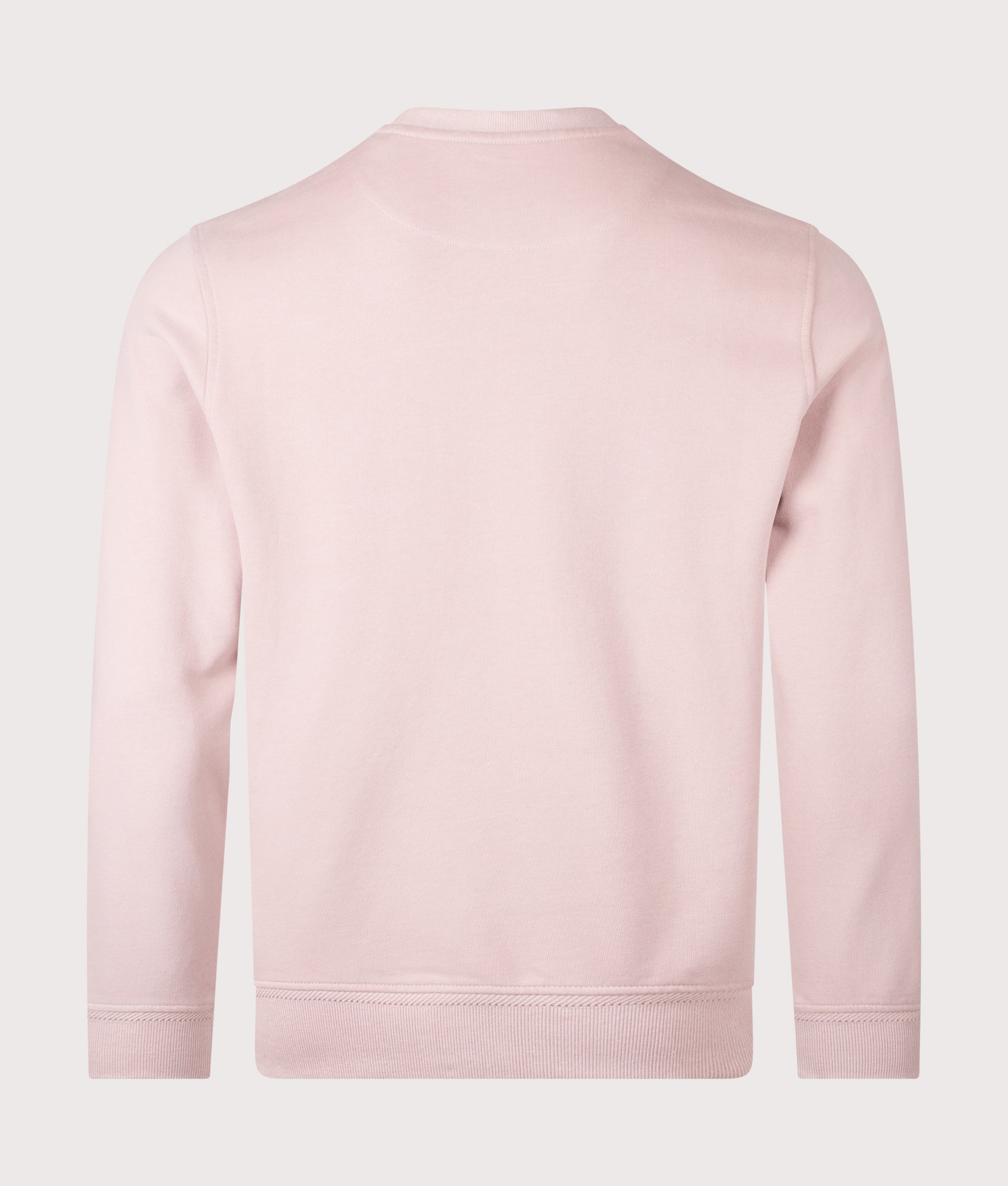 Belstaff Sweatshirt in Dusk Pink at EQVVS Menswear. Back shot.