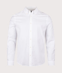 Slim Fit Street Shirt: White 