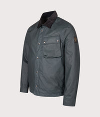 Regular Fit Ground Jacket: Petrol 