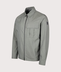 Regular Fit Cargo Overshirt: Atlantic Grey 