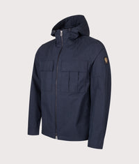 Regular Fit Container Overshirt: Dark Ink 
