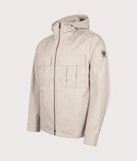 Regular Fit Container Overshirt: Concrete 