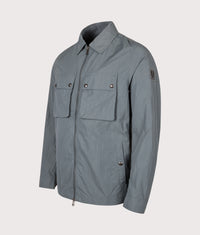 Regular Fit Tourer Overshirt: Petrol 