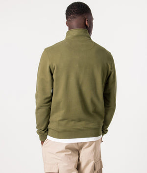 Belstaff Quarter Zip Sweatshirt True Olive | Belstaff | EQVVS