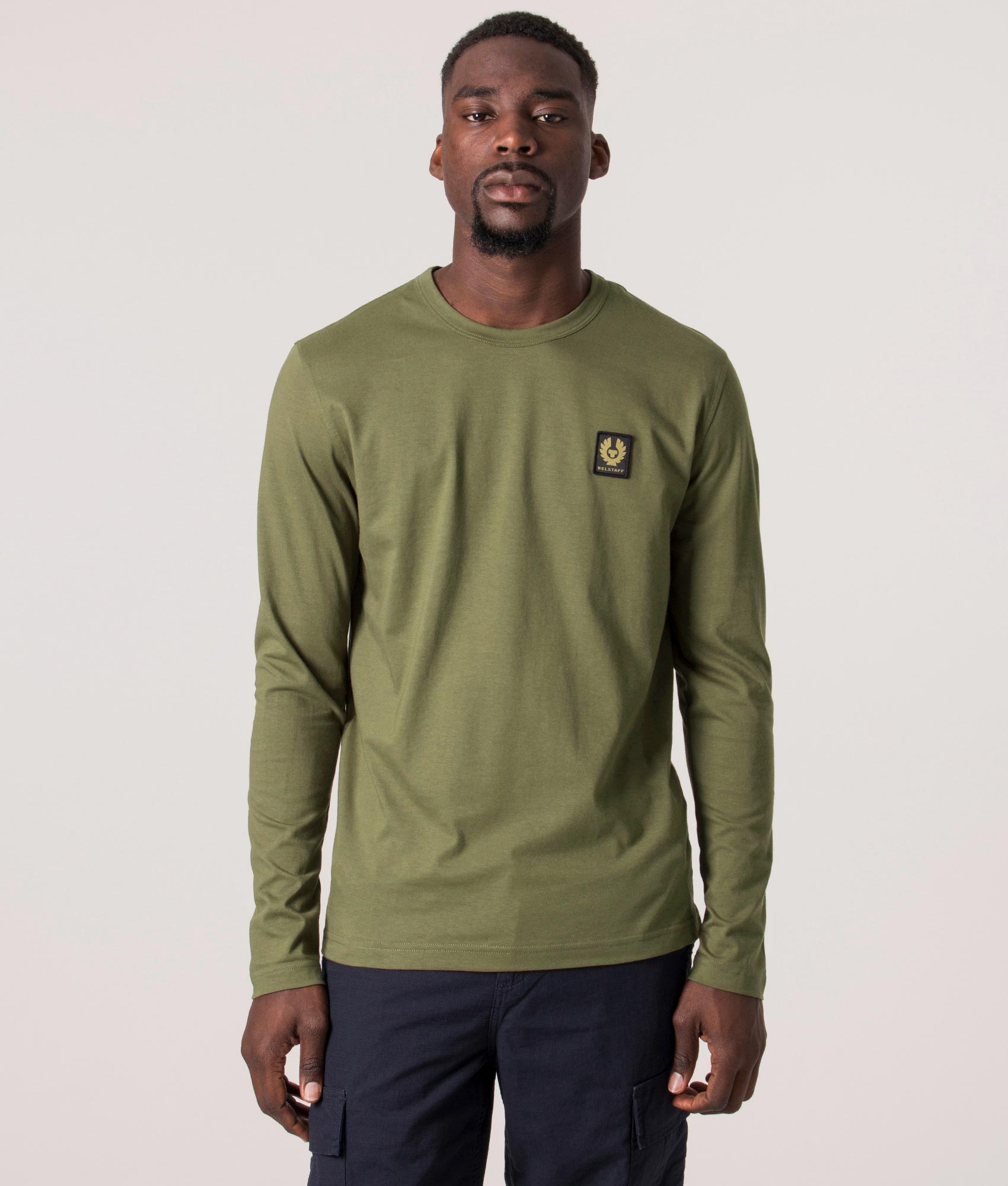 Long-Sleeved-Belstaff-T-Shirt-True-Olive-Belstaff-EQVVS