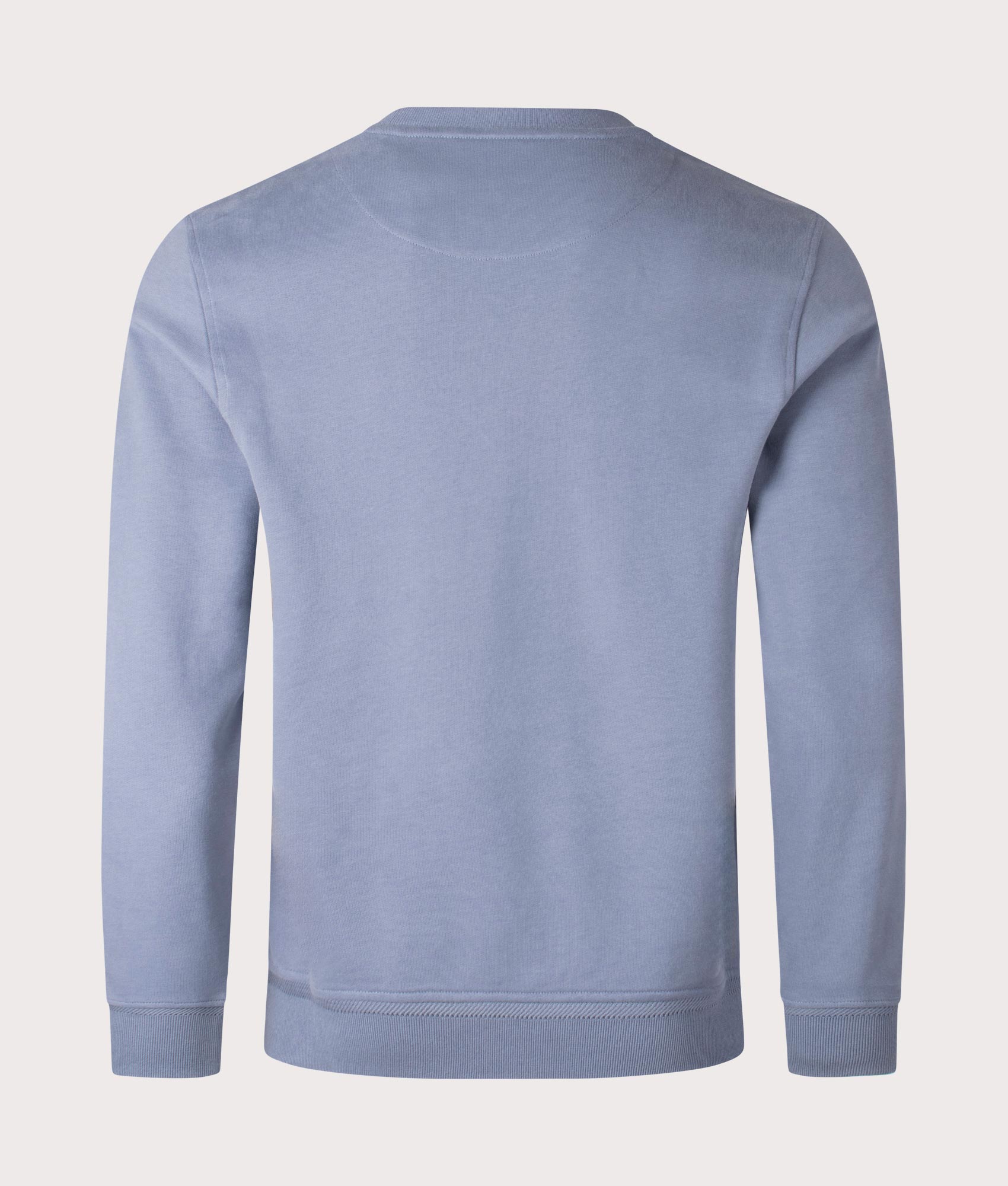 Belstaff Sweatshirt in Blue Flint, 100% Cotton. At EQVVS Menswear. Back shot
