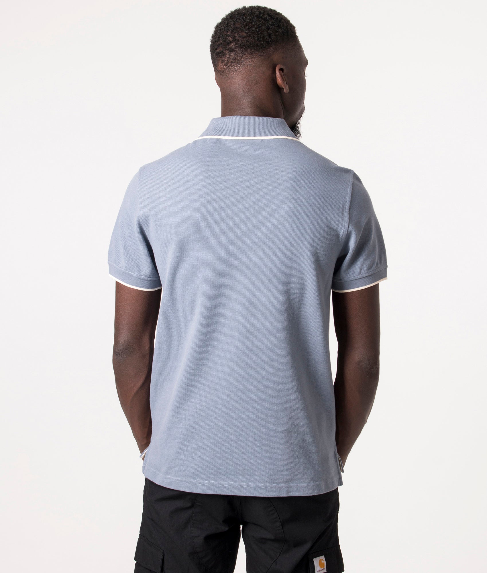 Tipped Polo Shirt Blue Flint | Belstaff | EQVVS